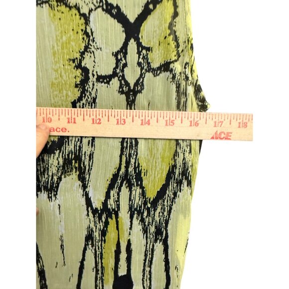 Margit Brandt Sleeveless Snake Print High-Low Tunic Top - Picture 4 of 7